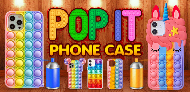 اسکرین شات بازی Pop it Phone Case Diy 3D Game 1