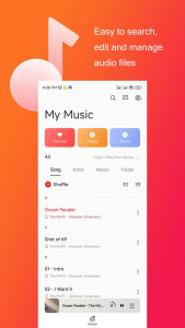 اسکرین شات 1 برنامه Music