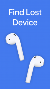 اسکرین شات برنامه Wunderfind: Find Lost Device - Headphones 1