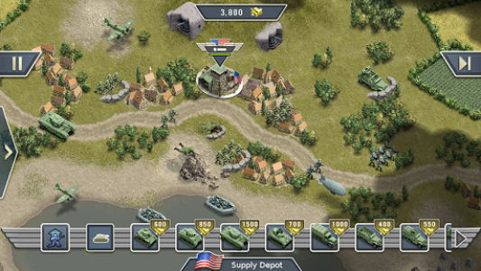 اسکرین شات بازی 1944 Burning Bridges - a WW2 Strategy War Game 6