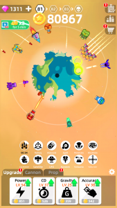 اسکرین شات بازی Planet Smash 3