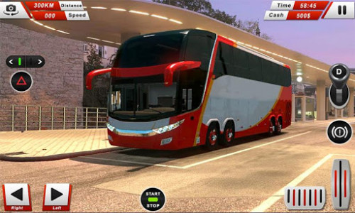 اسکرین شات بازی Euro Coach Bus Driving - offroad drive simulator 1