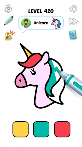 اسکرین شات 2 بازی Drawing and Coloring ASMR Game