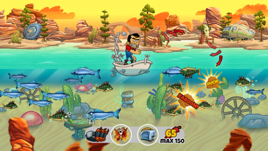 اسکرین شات بازی Dynamite Fishing – World Games 1