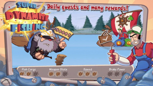اسکرین شات بازی Super Dynamite Fishing 4