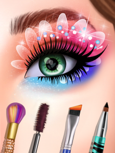 اسکرین شات برنامه Eye Art: Beauty Makeup Artist 1