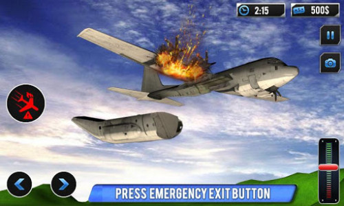 اسکرین شات بازی Fly Flight Crash Survival 1