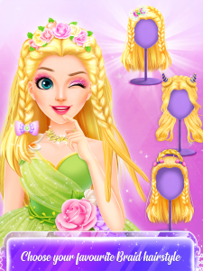 اسکرین شات بازی Makeup Game- Hair Salon Artist 4