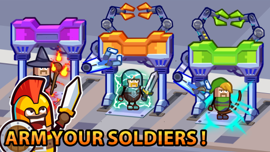 اسکرین شات 7 بازی Hero Making Tycoon: Idle Games