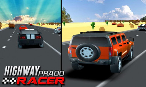 اسکرین شات بازی Highway Prado Racer 3