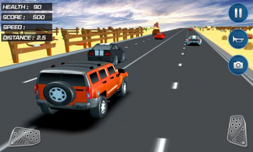 اسکرین شات بازی Highway Prado Racer 1