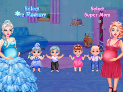 اسکرین شات بازی Ice Princess Mommy Baby Twins 5