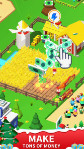 اسکرین شات 2 بازی Idle Leisure Farm - Cash Click