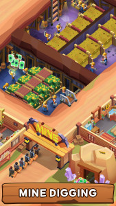 اسکرین شات 1 بازی Idle Mining Factory Tycoon