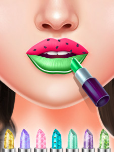 اسکرین شات بازی Lip Art DIY Makeover Games 7