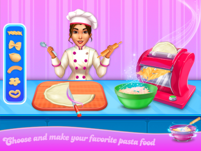اسکرین شات برنامه Make pasta cooking kitchen 3