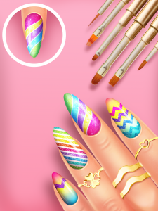 اسکرین شات بازی Nail Salon: Nail Art Games 3