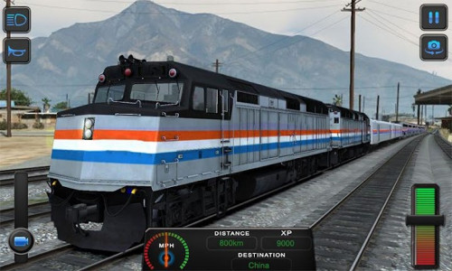 اسکرین شات بازی Train Driving 2018 - Fast Train Driver Traveller 3