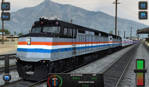 اسکرین شات بازی Train Driving 2018 - Fast Train Driver Traveller 8