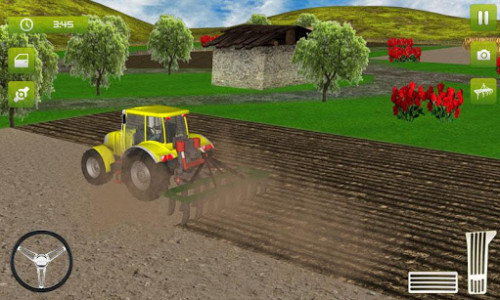 اسکرین شات بازی Real Farming Tractor Trolley Simulator; Game 2019 1