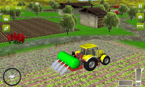 اسکرین شات بازی Real Farming Tractor Trolley Simulator; Game 2019 2