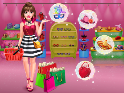 اسکرین شات برنامه Rich Shopping Mall Girl Games 1