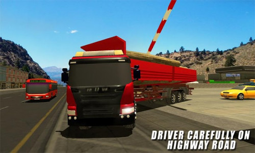 اسکرین شات بازی US Truck Simulator Cargo Truck Transporter 2018 2