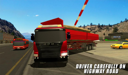 اسکرین شات بازی US Truck Simulator Cargo Truck Transporter 2018 6
