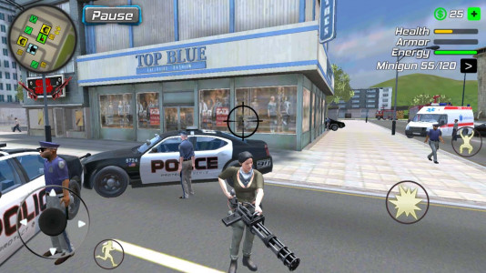 اسکرین شات بازی Super Miami Girl : Dog Crime 2