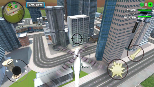 اسکرین شات 7 بازی Hurricane Superhero Tornado