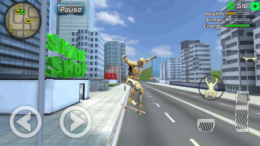 اسکرین شات بازی Super Crime Iron Hero Robot 1