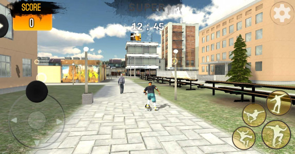 اسکرین شات بازی Freestyle Extreme Skater: Flippy Skate 7