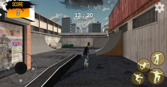 اسکرین شات بازی Freestyle Extreme Skater: Flippy Skate 8