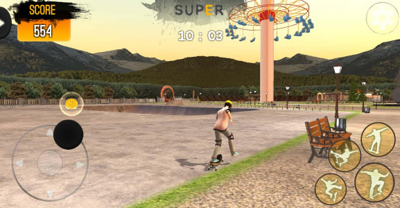 اسکرین شات بازی Freestyle Extreme Skater: Flippy Skate 4