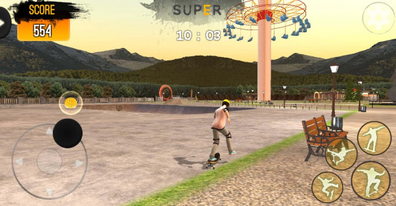 اسکرین شات بازی Freestyle Extreme Skater: Flip 4