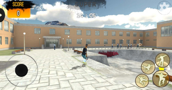 اسکرین شات بازی Freestyle Extreme Skater: Flippy Skate 6