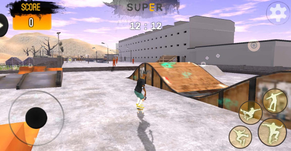 اسکرین شات بازی Freestyle Extreme Skater: Flippy Skate 2