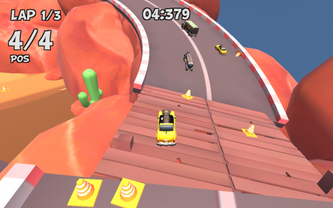 اسکرین شات بازی Crazy Cat Rush Racing 1