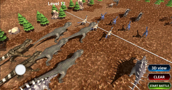 اسکرین شات بازی Jurassic Epic Dinosaur Battle 3