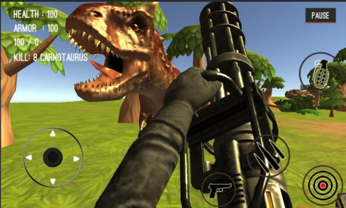 اسکرین شات بازی Dinosaur Hunter Dino City 2017 2