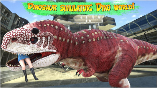 اسکرین شات بازی Dinosaur Simulator: Dino World 1