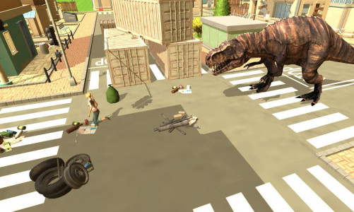 اسکرین شات بازی Dinosaur Simulator 2 Dino City 5