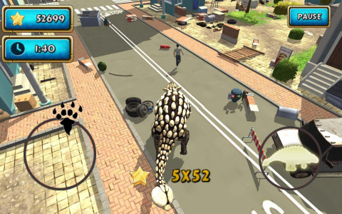 اسکرین شات بازی Dinosaur Simulator 2 Dino City 2