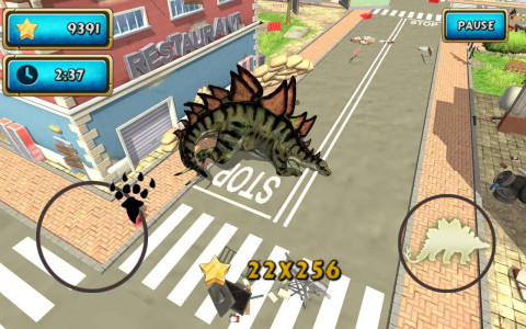 اسکرین شات بازی Dinosaur Simulator 2 Dino City 3