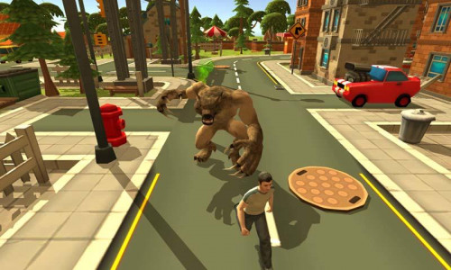 اسکرین شات بازی Monster Simulator Trigger City 3