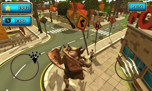 اسکرین شات بازی Monster Simulator Trigger City 8
