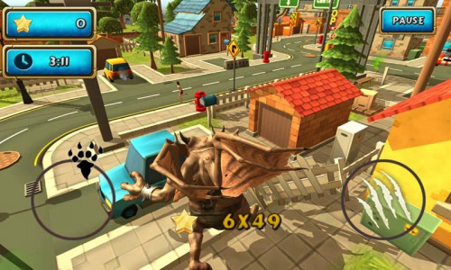 اسکرین شات بازی Monster Simulator Trigger City 6