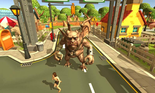 اسکرین شات بازی Monster Simulator Trigger City 1