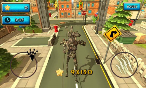 اسکرین شات بازی Monster Simulator Trigger City 7