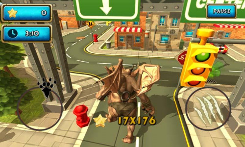 اسکرین شات بازی Monster Simulator Trigger City 4